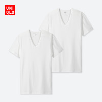 优衣库 优衣库 UNIQLO 414075 男装 SUPIMA COTTON V领T恤(短袖)
