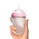 可么多么（COMOTOMO） 宽口径母乳实感婴儿宝宝硅胶奶瓶250ml粉色