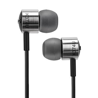 AKG 爱科技 K374 耳机 (通用、动圈、入耳式、蓝色 红色 银色)