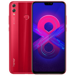 HONOR 荣耀8X 智能手机 魅焰红 4GB 64GB