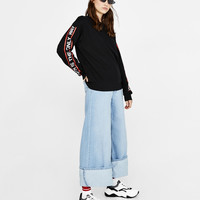 Bershka 巴适卡 07031498800 女士运动卫衣