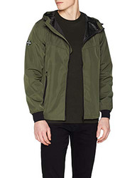 Superdry 男式 Echo Beach Cagoule 运动夹克