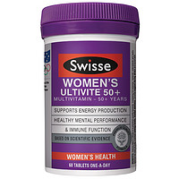 斯维诗 Swisse Women’s Ultivite 女性50+复合维生素片 60粒