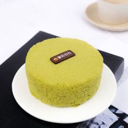 壹粒谷仓 抹茶双层半熟芝士蛋糕 210g*3件+黄丝绒年轮蛋糕 95g