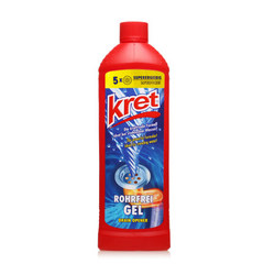 Kret 管道清洁疏通啫喱1000ml下水道疏通厨房马桶堵塞管道通 1000ml