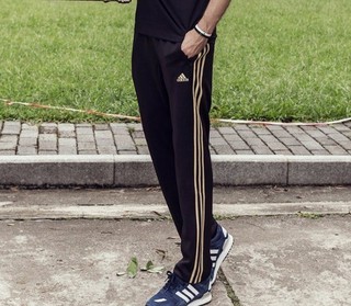 adidas 阿迪达斯 男士运动裤 TR30P2-BG 黑色 M