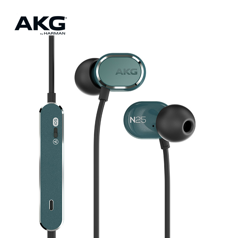 AKG 爱科技 N25 耳机 (iOS、动圈、入耳式)