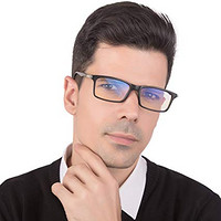 JIMMY ORANGE 中性 护目镜电脑 眼镜框专业防蓝光抗疲劳防辐射时尚板材全框光学眼镜架平光眼镜 JO7600G *2件