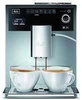 Melitta 美乐家 Caffeo CI E 970-306，全自动咖啡机，高光泽度不锈钢外观，银色