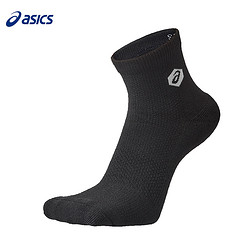 ASICS亚瑟士 训练袜运动袜男女透气中筒袜三双装 155911