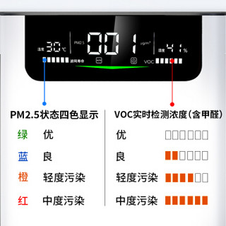 京选 KJ760F-A10 家用空气净化器 (白色)