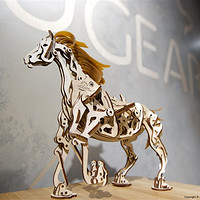 UGEARS 木质机械传动模型 仿生机械马