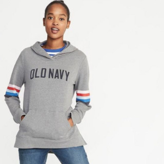 OLD NAVY 393224 女装徽标图案套头连帽卫衣