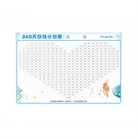 移动专享、值友专享:优力优 365天存钱计划表 共10520元
