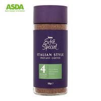ASDA（艾斯达）英国进口Extra Special特浓香醇咖啡 特选意式瓶装速溶咖啡特醇香浓100g19/8/1到