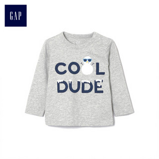 Gap   399519  男婴 纯棉 长袖T恤