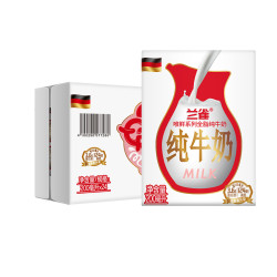 兰雀(Lacheer) 全脂纯牛奶 200ml*24 *4件