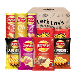 Lay's 乐事 薯片 加油礼盒 712g