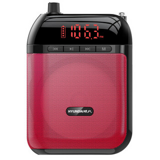 HYUNDAI 现代影音 H16 无线音箱 (2.0、红色)