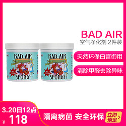 BAD AIR SPONGE 空气净化剂 2瓶装