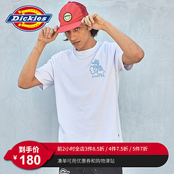 Dickies 183G90WD01 尼龙徽章网眼帽 笑脸贴布绣鸭舌帽 棒球帽