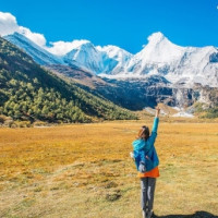 当地参团：买一送一，纯玩0购物！成都-泸定桥+新都桥+稻城亚丁+香格里拉5天4晚跟团游