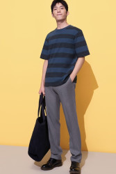 优衣库 UNIQLO 优衣库 413166 男士无褶修身长裤
