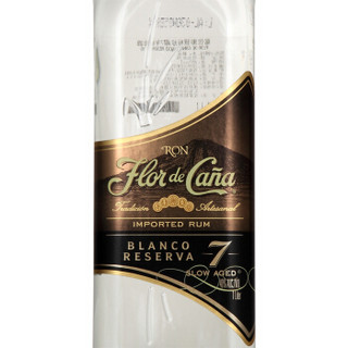 Flor de Cana 富佳娜 银标珍藏7年 朗姆酒 1L