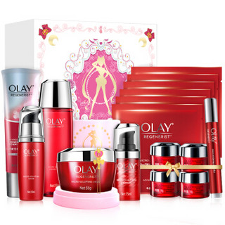 OLAY 玉兰油 新生塑颜美少女战士限量版套装