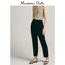 Massimo Dutti 女装长裤秋冬直筒裤女士休闲裤 05054601401