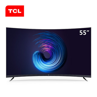 TCL 55T3M 液晶电视机 (4K超高清（3840*2160）、黑色、55英寸)