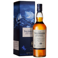 PLUS会员：TALISKER 泰斯卡 10年 单一麦芽 苏格兰威士忌 45.8%vol 700ml 单瓶