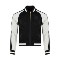 鬼塚虎（Onitsuka Tiger） 运动休闲 刺绣外套 中性2182A139-001 黑色 S