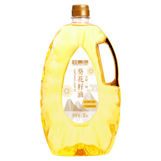 桂青源 葵花籽油 非转基因食用油 压榨一级小桶2L