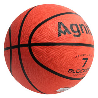 Agnite 安格耐特 deli 得力 Agnite 安格耐特 7号标准比赛训练橡胶篮球 室内外通用蓝球 F1103 红色