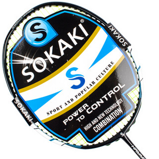 索凯奇SOKAKI碳素复合羽毛球拍1支装(已穿线21磅缠好手胶)
