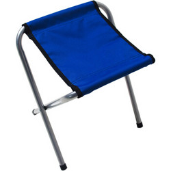 狼行者 户外折叠凳便携式小马扎休闲小板凳子写生折叠椅钓鱼凳子 蓝色 *12件