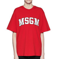 MSGM 女士LOGO印花T恤