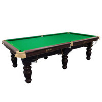 星牌 （XING PAI）台球桌 XW117-9A 中式黑八台球桌 成人标准尺寸家用桌球台 棕红色