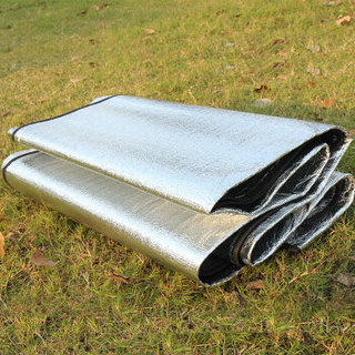 喜马拉雅铝膜防潮垫 户外加厚 野餐垫便携防水 沙滩公园草坪垫子 帐篷露营地垫野营铝箔垫 HA9912