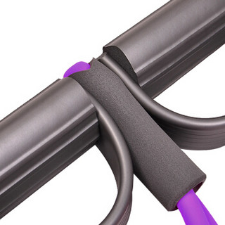 杰朴森（GEPSON）多功能拉力器 仰卧起坐器脚蹬拉力器男女健身器材 优雅紫
