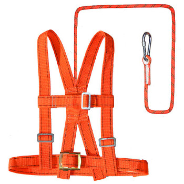 哥尔姆 高空作业安全带 防坠落安全带 施工建筑 双背工地安全带 单钩