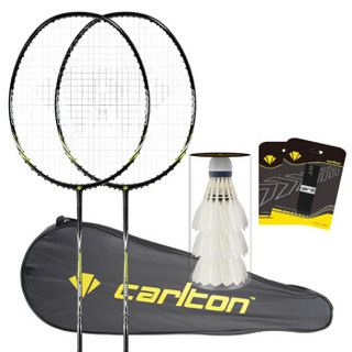 英国卡尔盾 CARLTON 全碳素纤维羽毛球拍Passion P700控球型男女对拍练习超轻拍