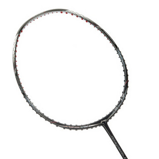李宁（LI-NING）羽毛球拍单拍全碳素进攻型谌龙签名风动导流科技N99纪念版