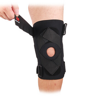 MCDAVID 迈克达威 425 篮球健身户外透气可调节支撑半月板防护登山运动绑带护膝 M码