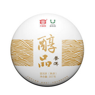 TAETEA 大益 醇品 普洱熟茶 1801批次 357g