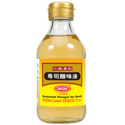 一统原创 日式寿司醋味液 紫菜包饭寿司食材工具200ml *6件