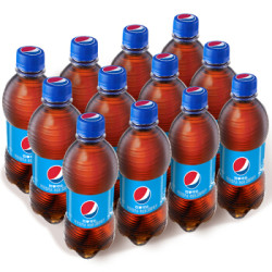 百事可乐 Pepsi 汽水 碳酸饮料整箱 300ml*12瓶 百事出品 *7件