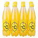 怡泉 Schweppes +C 柠檬味 汽水饮料 含维生素C 400ml*12瓶 可口可乐出品