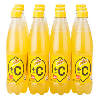 限地区、有券的上：可口可乐 怡泉 Schweppes +C 柠檬味 500ml*12瓶